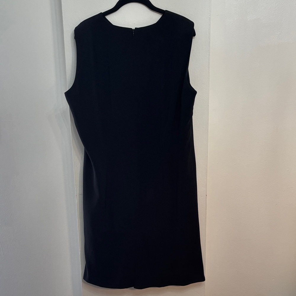 Classic Black Blazer and Dress Set by Lord & Taylor Size 18W - Picture 4 of 7